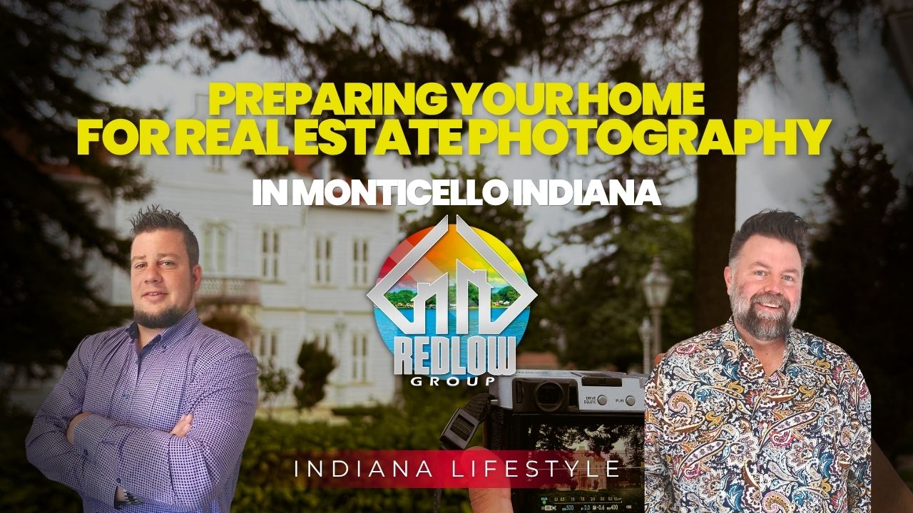 Preparing home for real estate photography in Monticello Indiana — clean kitchen countertops listing ready