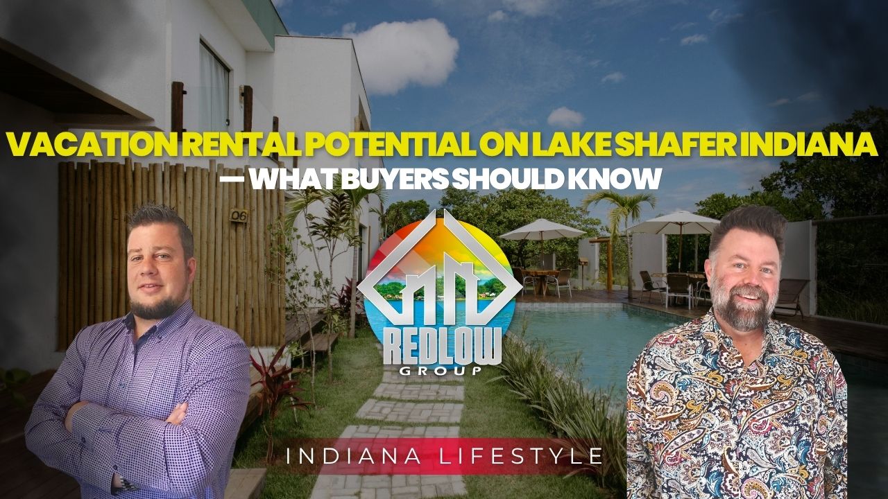 Vacation rental Lake Shafer Indiana — Indiana Beach proximity waterfront property
